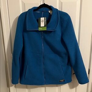 L.L. Bean Women’s Katahdin Fleece Jacket Size XL Petite NWT